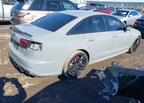 2017 Audi S6 4.0T Premium Plus из США, поврежденный, VIN WAUFFAFC7HN100172